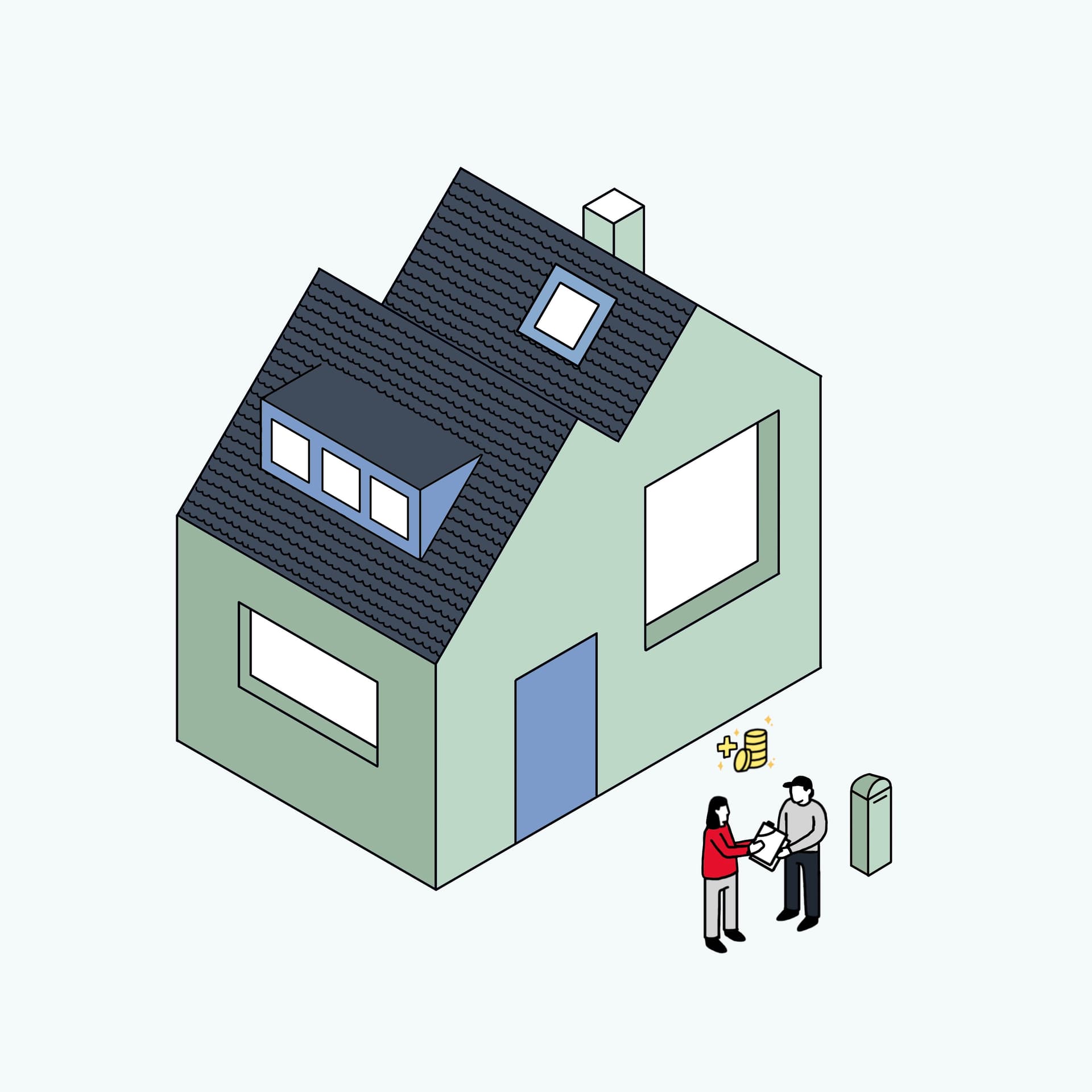 Illustration du processus de travail pour les primes