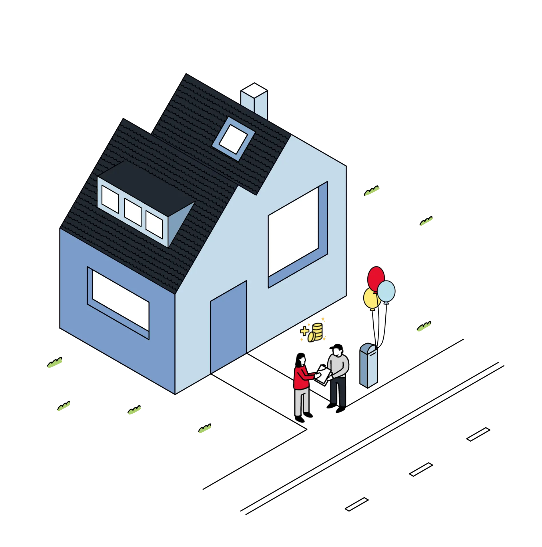 Illustration de l'accompagnement de service pour une rénovation