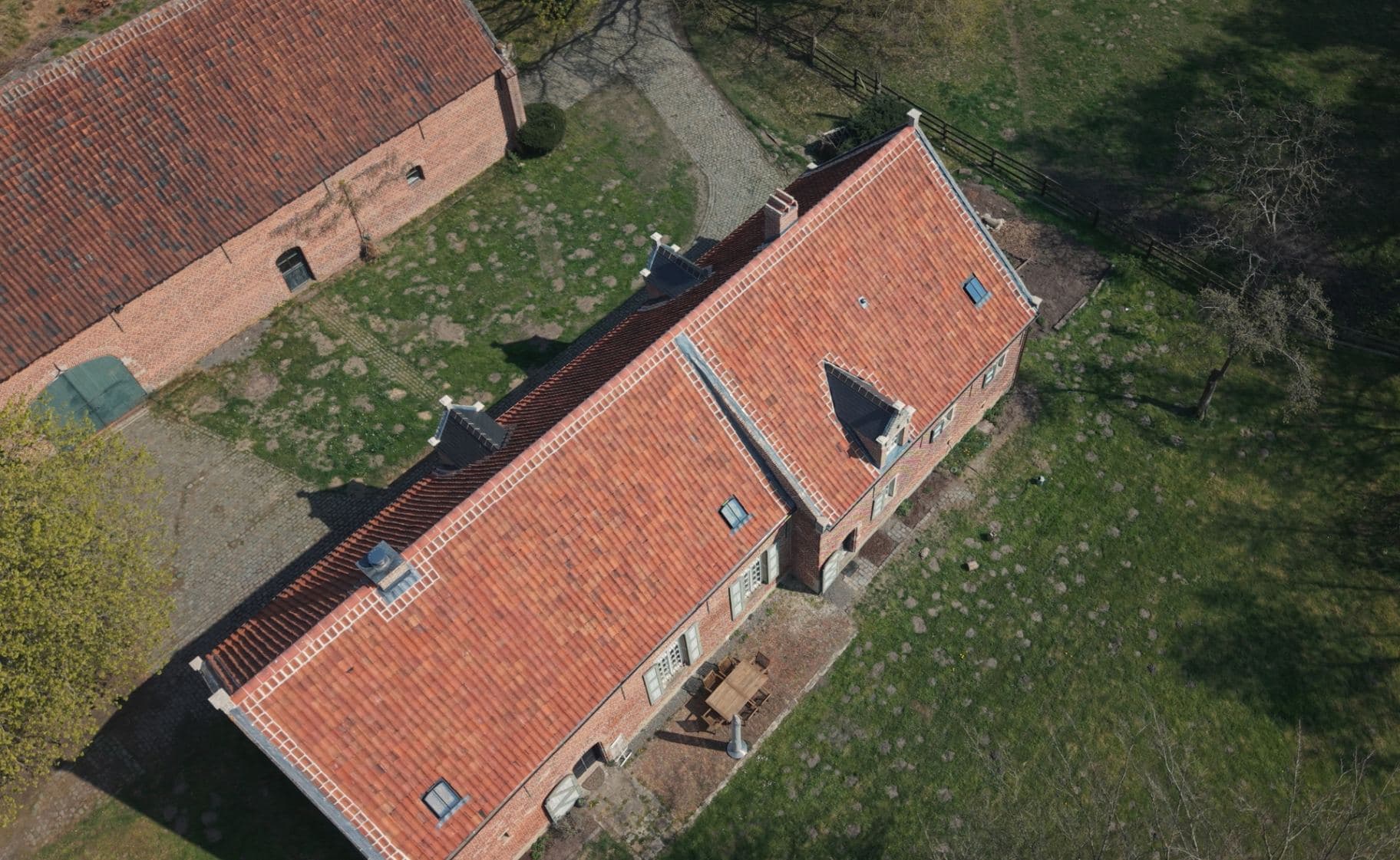 Roof before/after - after